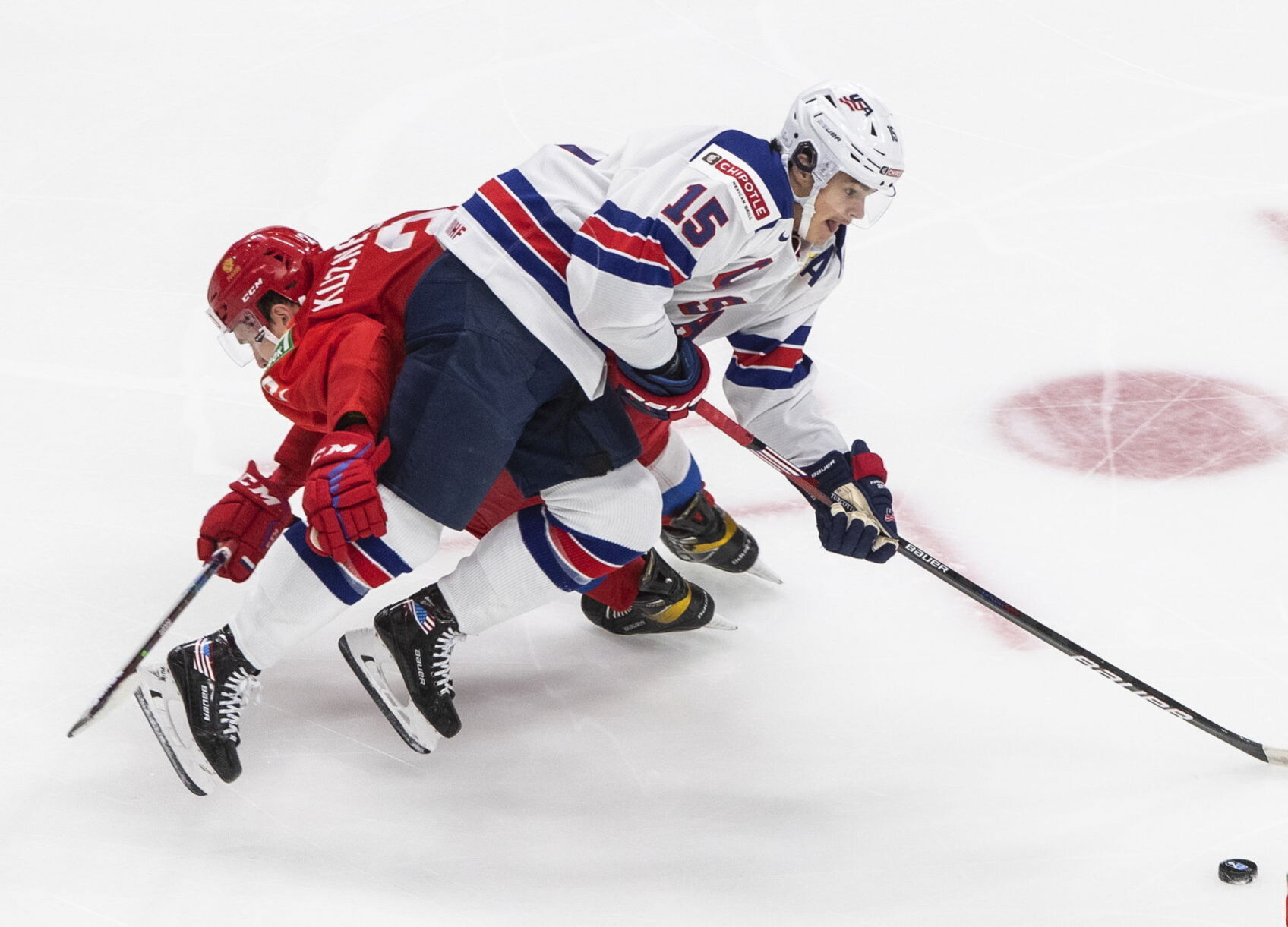 World Juniors United States Russia Hockey